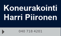Koneurakointi Harri Piironen logo